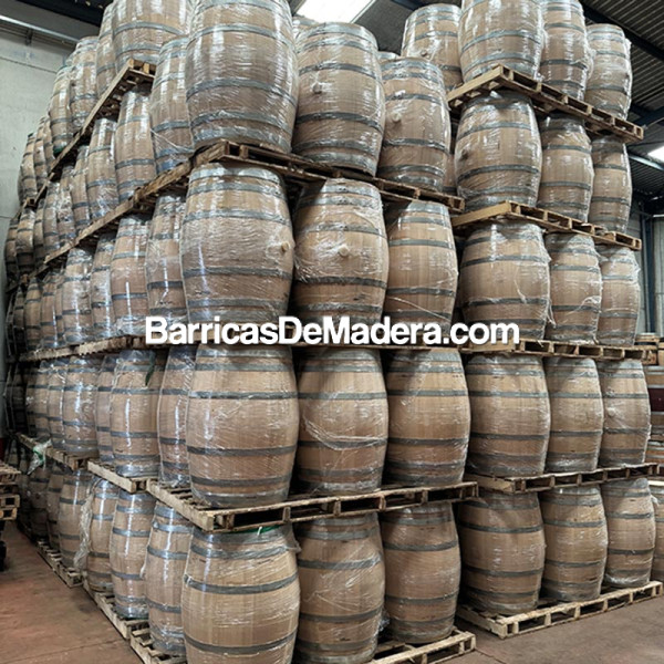 002-2026 Lote de 216 barricas pulidas de 225L